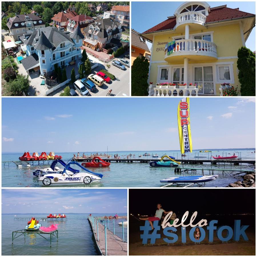 Crystal és Susanne Panzió Bed and Breakfast Siófok Esterno foto