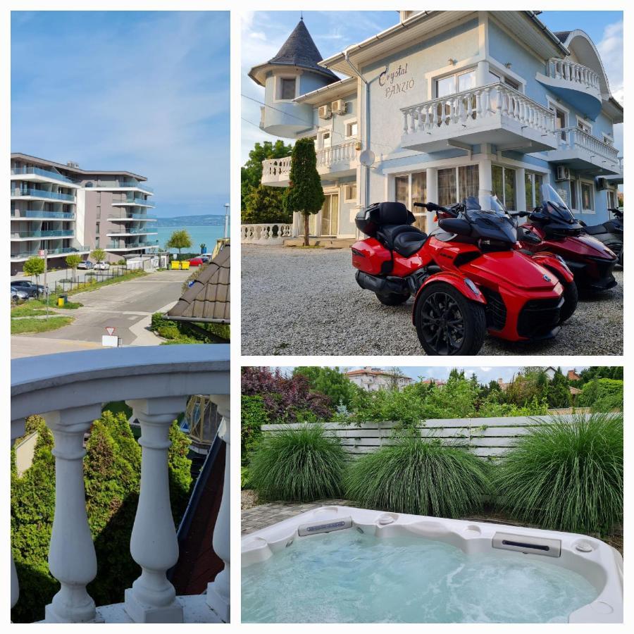 Crystal és Susanne Panzió Bed and Breakfast Siófok Esterno foto